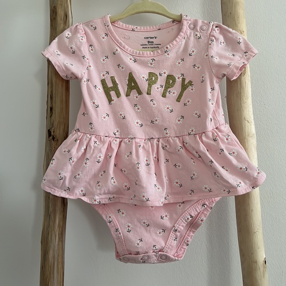 Carter’s Happy Twirl Skirt Bodysuit - 9 months - Picture 4 of 6